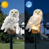 Owl geformtes Gartenlicht mit Solarpaneel - LED - wasserdicht