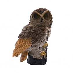Owl geformtes Gartenlicht mit Solarpaneel - LED - wasserdicht