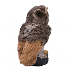 Owl geformtes Gartenlicht mit Solarpaneel - LED - wasserdicht