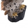 Owl geformtes Gartenlicht mit Solarpaneel - LED - wasserdicht