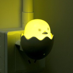 Yellow duck - LED night light - EU wall plug - control sensor - dimmable - remote controllerWall lights
