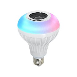 E27 - LED - RGB - Bluetooth speaker - music bulb with remote controllerE27