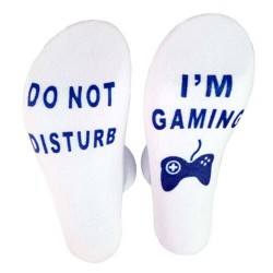 Do Not Disturb I'm Gaming / 2021 Will Be Better - funny socks - unisexAccessories