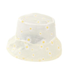 Sun cap with daisies - hatHats & Caps