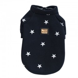 Star pattern - warm dogs / cats vestClothing & shoes