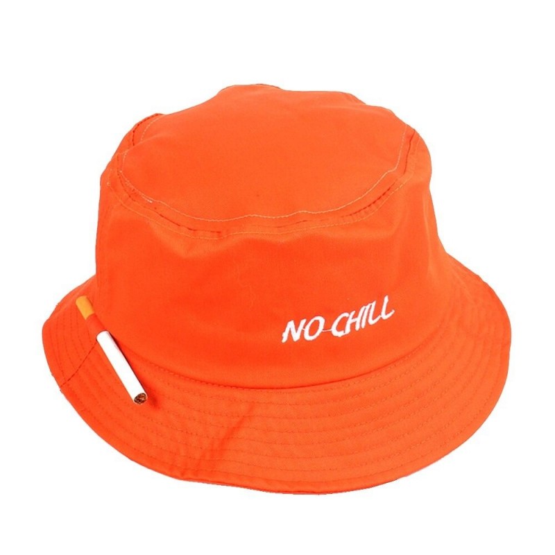 Cigarette & letters - hat - bucket cap - unisexHats & Caps