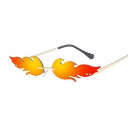 Sexy - Vintage Sonnenbrille - Feuerflammen
