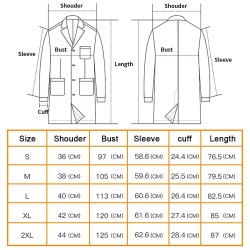 White long-sleeve Arbeitsmantel - Spa / Schönheitssalons / Krankenhaus