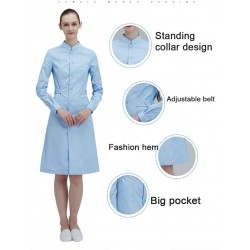 Long-sleeve work coat - lab / spa / beauty salons / hospitalHealth & Beauty