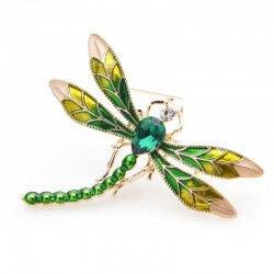 Crystal dragonfly - broochBrooches