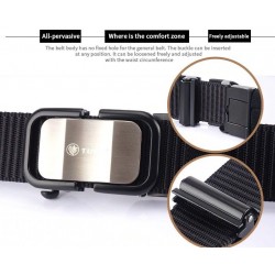 Military nylon belt with automatic buckleBelts