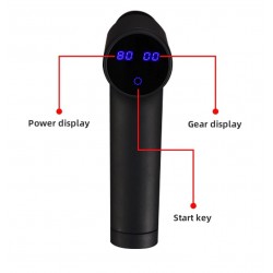 Massage gun - deep muscle relaxation - 6-modes - body massagerMassage