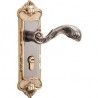 Vintage door handles with security lock - 2 pieces setFurniture