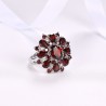 Ruby amethyst ring - 925 sterling silverRings