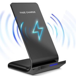 10W / 15W - drahtloses Ladegerät - schnelles Laden - Stand für iPhone / Samsung