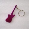 Bottle opener with keychain - metal guitarBar supply