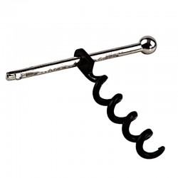 Mini corkscrew - wine bottle opener - stainless steelBar supply