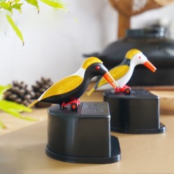 Automatic toothpick container - colorful birdKitchen
