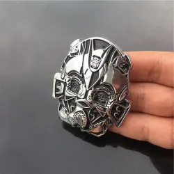 3D Transformatoren - Metall Emblem - Autoaufkleber