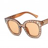 Retro square sunglasses - with crystals - UV400Sunglasses