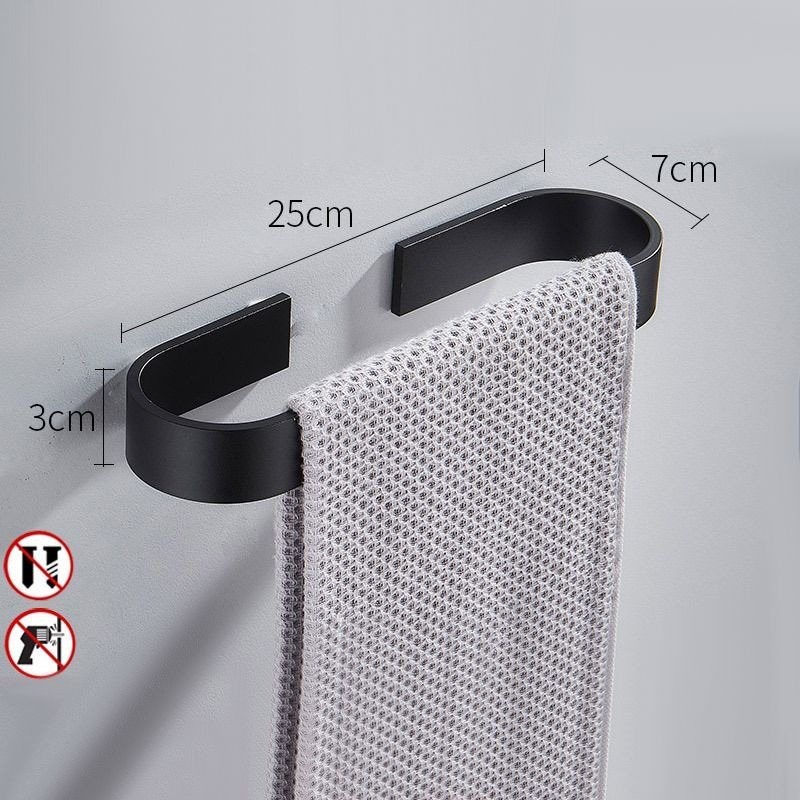 Towel holder - wall mounted - waterproof - kitchen - bathroomBathroom & Toilet