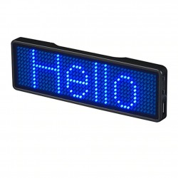 Digital LED Badge - insignia - programmierbar - Scrolling Message Board - Bluetooth