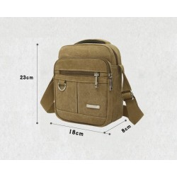 Shoulder / crossbody small bag - canvasBags