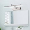 Modern bathroom mirror light with switch - LED lamp - stainless steel - waterproof - 220V - 7W - 9WWall lights