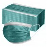 Mund- / Gesichtsschutzmaske - antibakteriell - Einweg - grün - 10 - 100 Stück