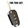 Silicone key fob cover case - Peugeot - 3008 - 208 - 308 - RCZ - 508 - 408Keys
