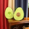 Avocado Plüschkissen - mit kleinem Spielzeug im Inneren