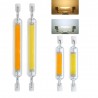 R7S - AC 110V - 220V - 230V - 6W - 12W - 20W - LED - COB halogen bulb - glass tube - 10 piecesBulbs