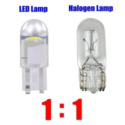 T10 - W5W WY5W 168 501 2825 COB - LED light - car bulb - 10 piecesT10