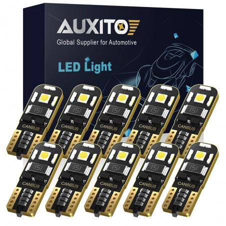 W5W - T10 - LED Canbus bulb - 10 piecesT10