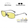 Photochromic metal sunglasses - polarized - day / night driving - UV 400Sunglasses