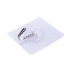 Strong transparent wall hooks - reusable - self adhesive - waterproof - 10 piecesKitchen