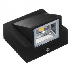 5W - Innen- / Außen-LED-Wandleuchte - Aluminiumlampe - IP65 wasserdicht