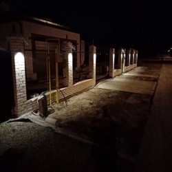 5W - Innen- / Außen-LED-Wandleuchte - Aluminiumlampe - IP65 wasserdicht