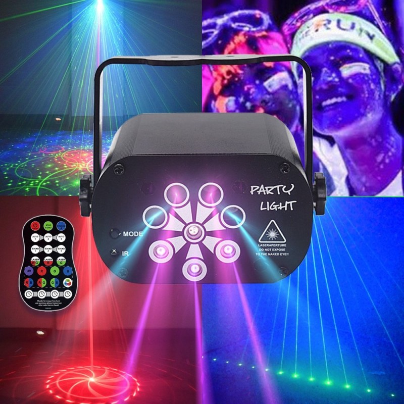 RGB - LED - disco / party light - mini laser projector - USBStage & events lighting