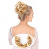 Elastic scrunchie - curly synthetic hair - bun - ponytail - hair extensionWigs