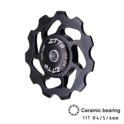 Ceramic bearing - bicycle derailleur - 11T - 4mm - 5mm - 6mmRepair