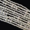Punk style hair extension - 3-row chain - clip with pearlsHair