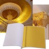 8 - 14 cm - Folienpapierbögen - Gold - Silber - Heim - Kunsthandwerk - Dekoration - 100 Stück