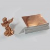 8 - 14 cm - Folienpapierbögen - Gold - Silber - Heim - Kunsthandwerk - Dekoration - 100 Stück