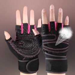 Half finger gym gloves - weight lifting - training - fitnessFitness