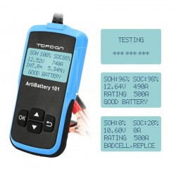 AB101 - 12V - 100 to 2000 CCA - car battery tester - diagnostic toolDiagnosis