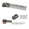 Barber styling - metal comb - for men's beard / mustache / hairBeard