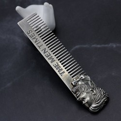 Barber styling - metal comb - for men's beard / mustache / hairBeard