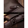 POLO - leather crossbody / shoulder bag - plaid designBags