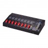 MX8 - tragbar - Stereo-Audio-Soundmixer - 8 Kanäle - rauscharm - mit Echoeffekt